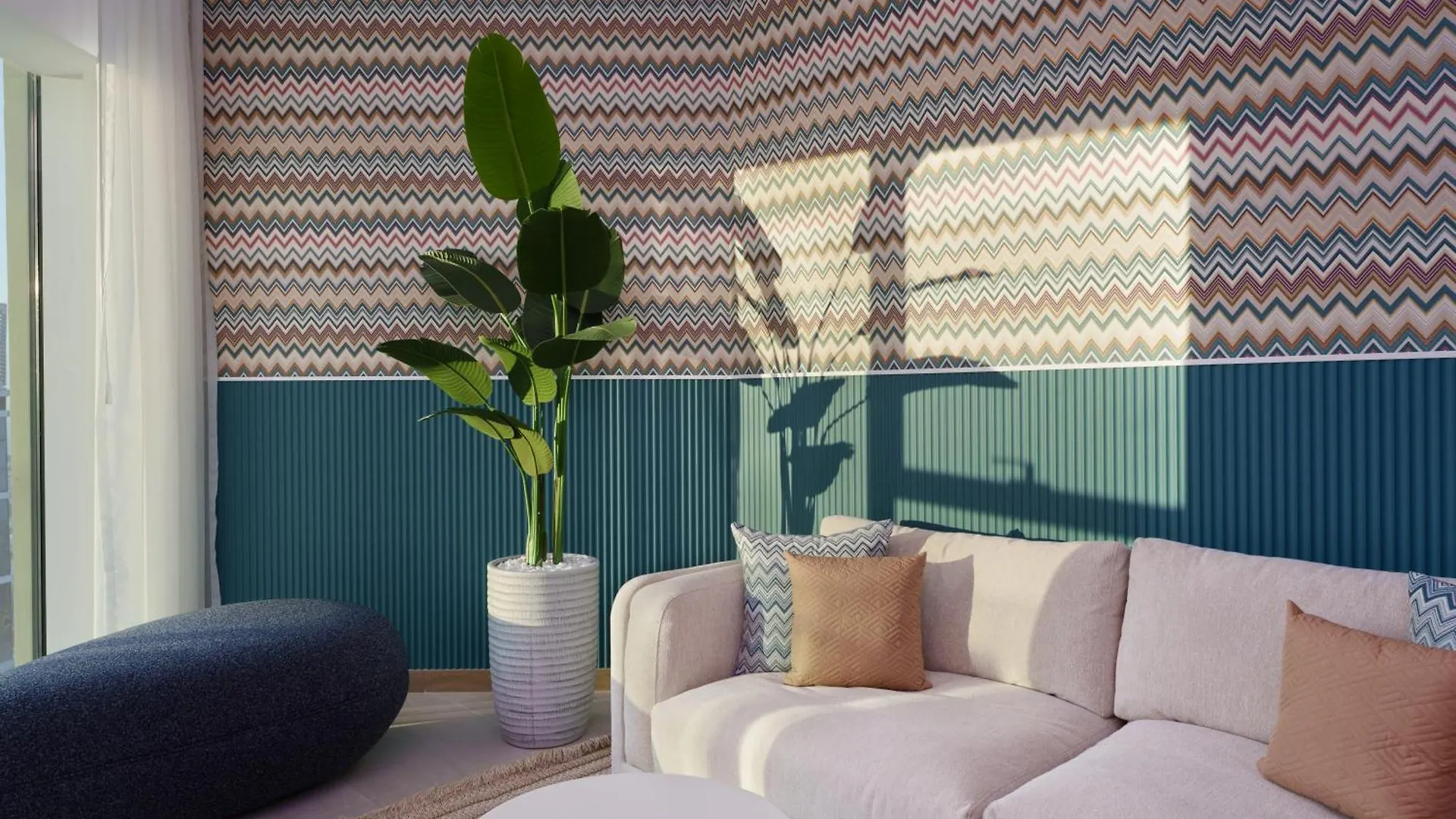 Missoni Style 2 Bedroom Apartment In Urban Oasis Dubai United Arab Emirates